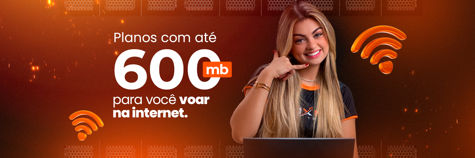 Planos com até 600 mega - Foxnet