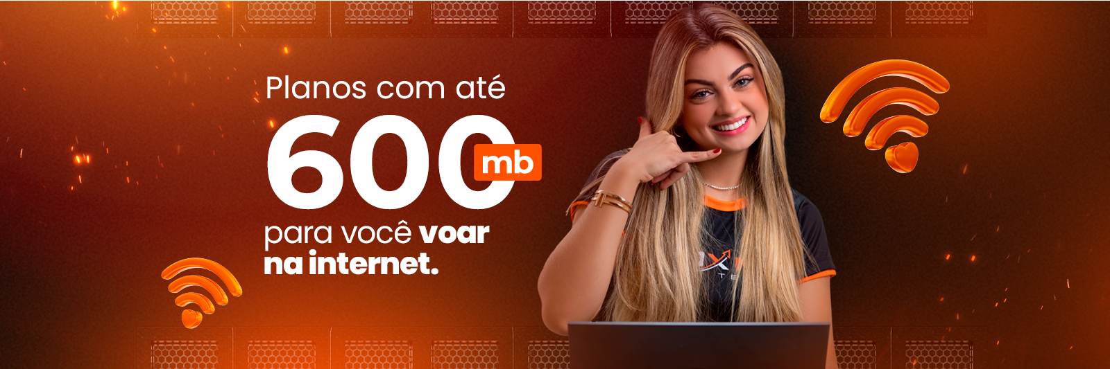 Planos com até 600 mega - Foxnet